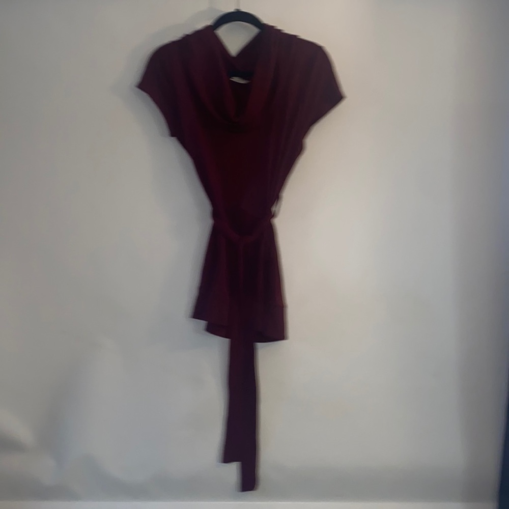 Dark purple shirt
